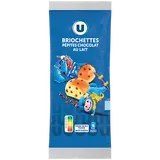 Briochettes pépites chocolat au lait - 8 unités - 280G
