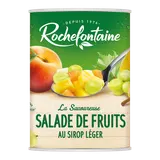 Cocktail de fruits au sirop ROCHEFONTAINE, boîte 4/4, 500g