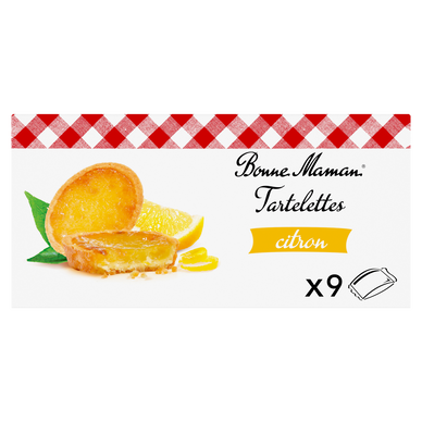 Tartelettes citron - BONNE MAMAN - x9 - 125g
