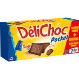 Gâteau chocolat au lait DELICHOC, pocket 250g