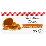 Tartelettes chocolat caramel - BONNE MAMAN - x9 - 135g