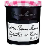 Confiture au myrtille cassis BONNE MAMAN, bocal de 370g