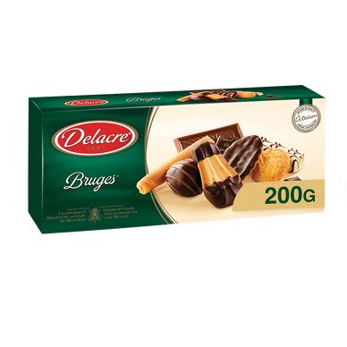 Assortiment de biscuits brugge DELACRE 200g
