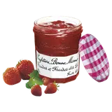 Confiture fraises & fraises des bois BONNE MAMAN, bocal de 370g