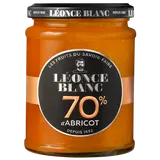 Confiture aux abricots 70% LEONCE BLANC 320g