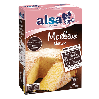 Préparation pour gâteau nature Saveur d'Antan Mamie Gâteau ALSA, 435g