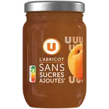 Préparation d'abricots sans sucre ajouté pot de 280g