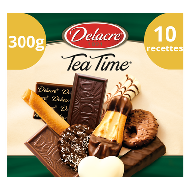 Biscuits Tea Time DELACRE boîte 300g