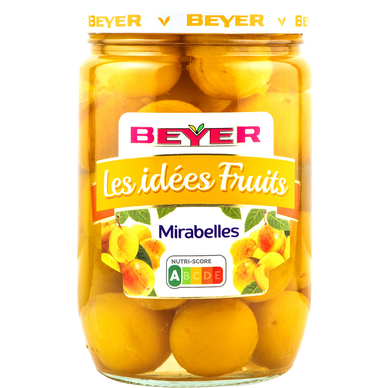 Mirabelles au sirop BEYER, bocal de 350g