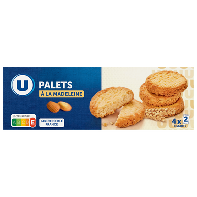 Palets à la madeleine U, 125g