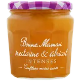 Confiture nectarine & abricot intenses BONNE MAMAN, 335g