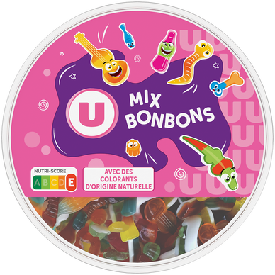 Assortimentde bonbons gélifiés 600g