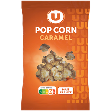 Pop Corn caramel  paquet de 100g