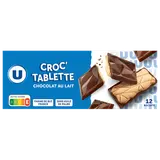 Biscuits nappés chocolat au lait U paquet de 150g