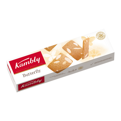 Biscuits Butterfly KAMBLY, 100g