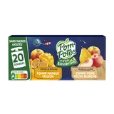 Compotes les p'tits explorateurs soleil et lune POM'POTES 20x90g