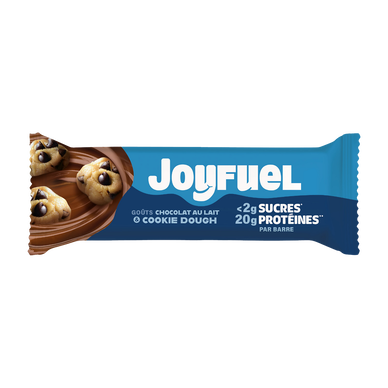 Barre protéinée chocolat lait & cookie dought JOYFUEL, 55g