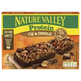 Barres céréales protéine café et chocolat NATURE VALLEY - 4x40g - 160g