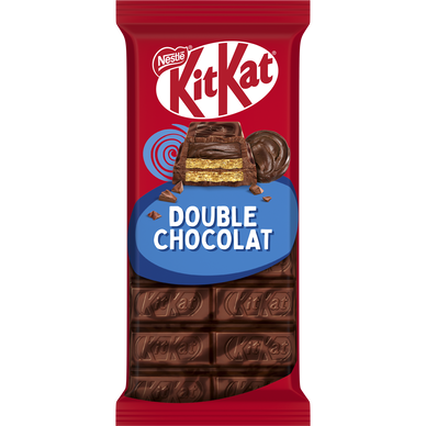 Double chocolat KITKAT - Tablette de 99g