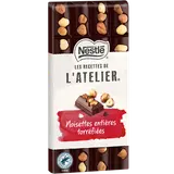 Chocolat noir noisettes torréfiées NESTLE L'ATELIER - Tablette 170g