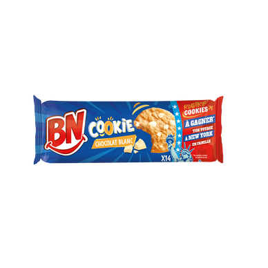 Biscuits cookie chocolat blanc BN - paquet de 150g