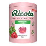 Bonbons framboise mélisse sans sucre RICOLA, boîte 100g