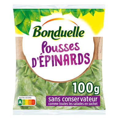 Epinard Bonduelle - Sachet 100g