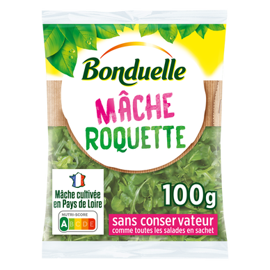 Mâche et Roquette Bonduelle - Sachet 100g