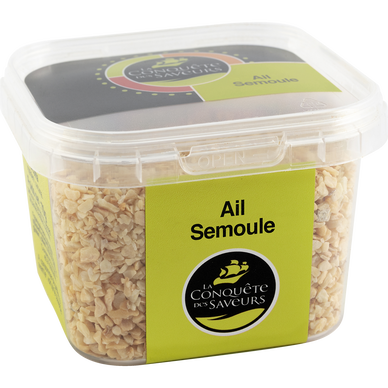 Ail semoule, LA CONQUETE DES SAVEURS, barquette, 90g