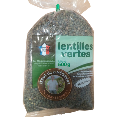 Lentille verte - Etui 500g