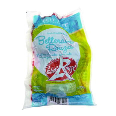 Betterave ronde LABEL ROUGE - Sachet 500g sous vide