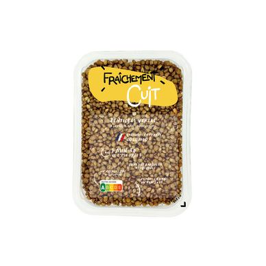 Lentilles vertes - Barquette 300g