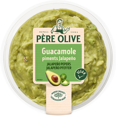 Guacamole, PERE OLIVE, barquette, 175g
