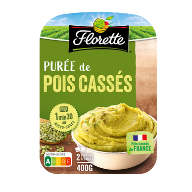 Purée de pois cassés Florette - Barquette 2 x 200g