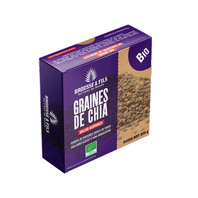 Graine de Chia BIO, BROUSSE&FILS, Boîte 200g