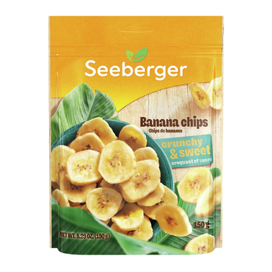 Chips de Bananes Seeberger - Sachet 150g