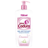 Gel nettoyant douceur hypoallergénique corps cheveux CADUM - flacon 750ml