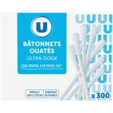 Bâtonnets ouatés, boîte éco x300