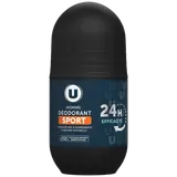 Déodorant homme efficacité sport 24h, bille roll on 50ml
