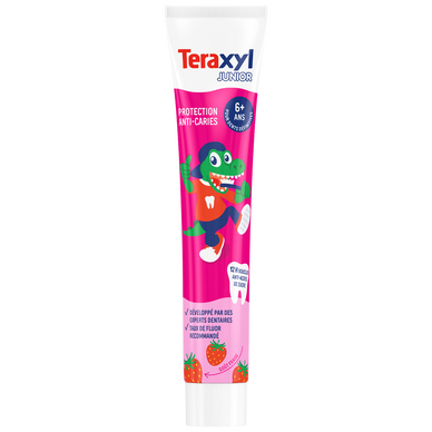 Dentifrice TERAXYL Junior 6 ans et + Fraise 75ml