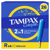 Tampon avec applicateur TAMPAS Compak Régulierx26