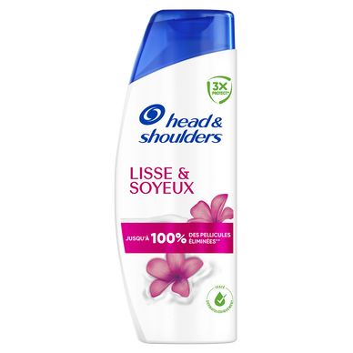 Shampoing antipelliculaire HEAD&SHOULDERS Lisse&Soyeux 330mL