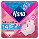 Serviettes hygiéniques ultra régulier plus fresh NANA x14