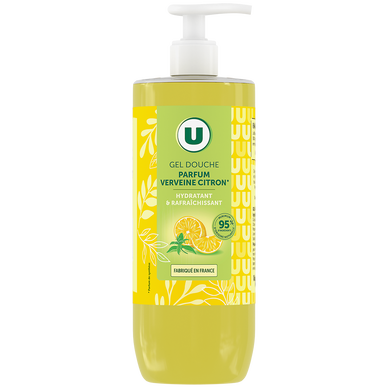 Gel douche Parfum verveine citron - Pompe 750ml