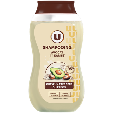 Shampooing Cheveux très secs ou frisés, karité & avocat - 250ml