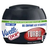 Gel coiffant fixation turbo prise immédiate DOP - pot 190ml