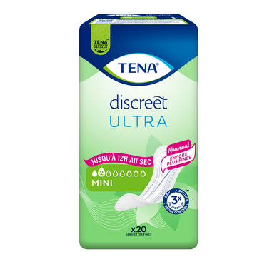 Serviette TENA discreet ultra mini x20