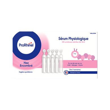 Sérum physiologique PRORHINEL 30x5ml