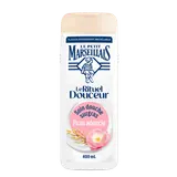Soin gel douche douceur surgras LE PETIT MARSEILLAIS rituel douceur lait avoine et rose 400ml