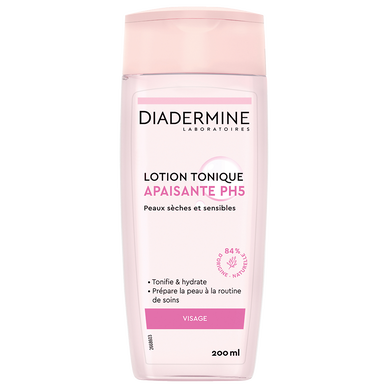 Lotion tonique apaisante DIADERMINE, flacon de 200ml